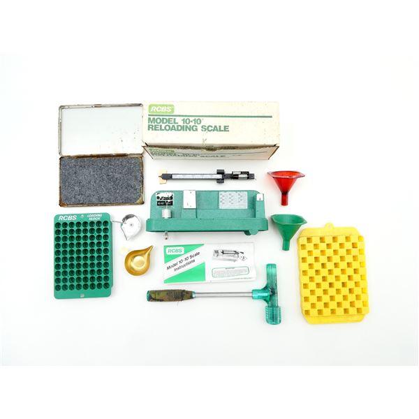 ASSORTED RELOADING ACCESSORIES LOT