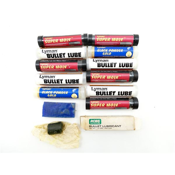 ASSORTED BULLET LUBE LOT