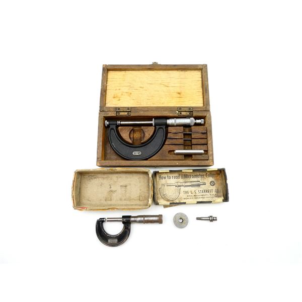 ASSORTED VINTAGE MICROMETER CALIPER LOT