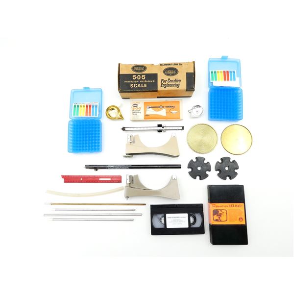 ASSORTED RELOADING ACCESSORIES LOT