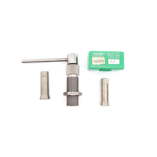 RCBS BULLET PULLER AND COLLET LOT