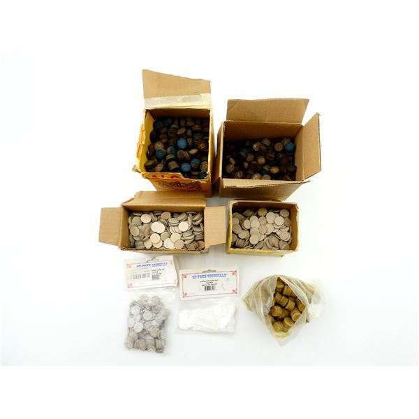 ASSORTED 12 GAUGE CARDBOARD / FIBER WADS LOT