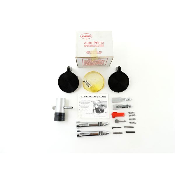 LEE AUTO PRIME KIT AND OHAUS POWDER TRICKLER LOT