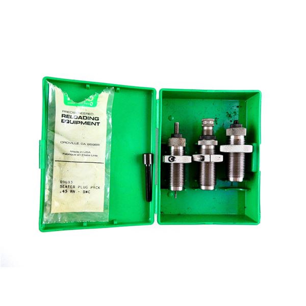 RCBS .45 ACP CARBIDE RELOADING DIES