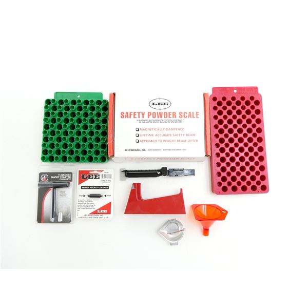 ASSORTED RELOADING ACCESSORIES LOT