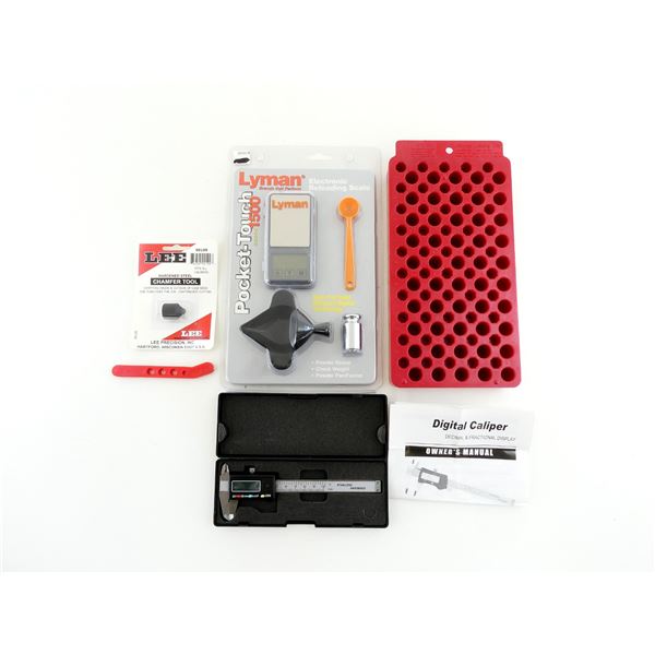 ASSORTED RELOADING ACCESSORIES LOT