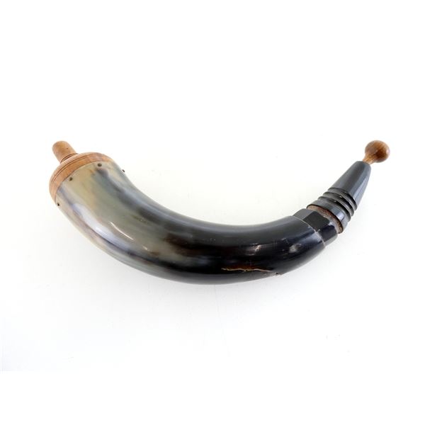 BLACK POWDER HORN