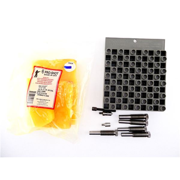 ASSORTED RELOADING ACCESSORIES LOT