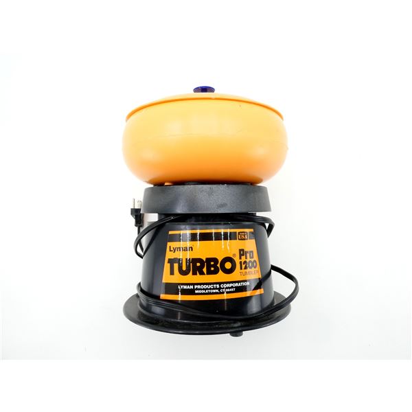 LYMAN TURBO PRO 1200 MEDIA CASE TUMBLER
