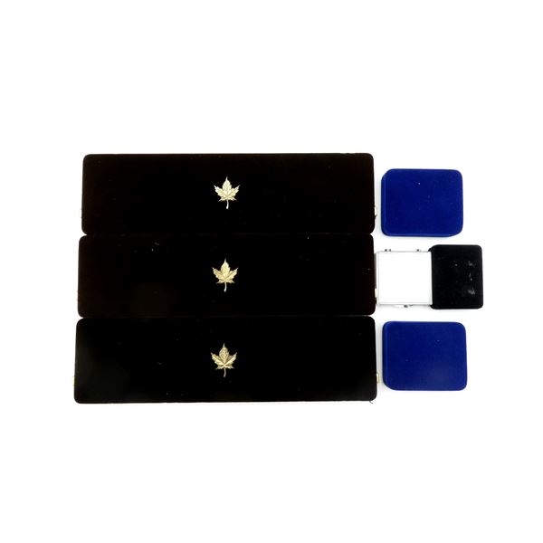 ASSORTED MEDAL PRESENTATION BOX LOT