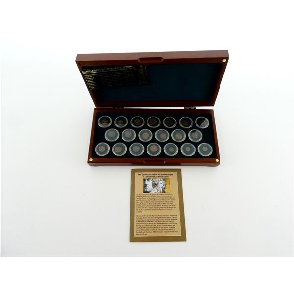 COLLECTIBLE 20 EMPEROR ROMAN COIN SET LOT