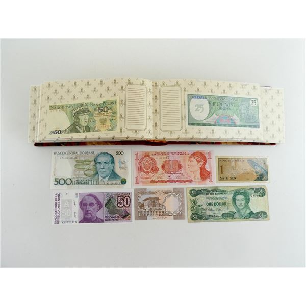 ASSORTED WORLD BANK NOTES LOT