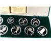 Image 3 : COLLECTIBLE CANADIAN 1988 CALGARY WINTER OLYMPICS SILVER COIN SET LOT