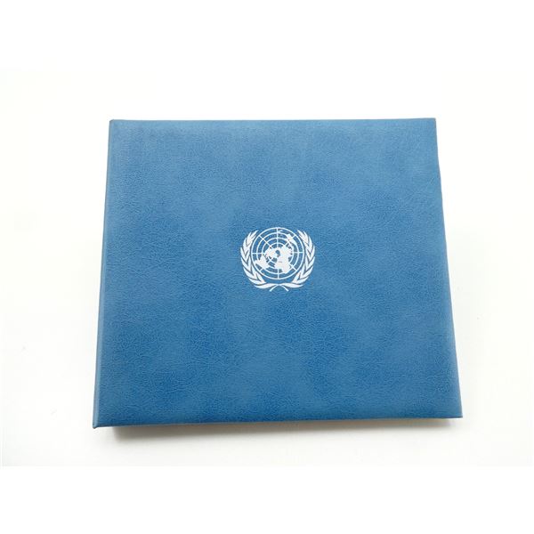 1972 OFFICIAL UNITED NATIONS MEDALLIC FIRST DAY COVERS LOT
