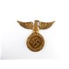 Image 1 : REPRODUCTION GERMAN MILITARY STYLE BRONZE EAGLE PLAQUE