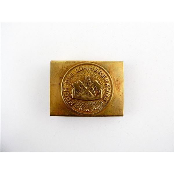 GERMAN CARPENTER'S WORKER BELT BUCKLE