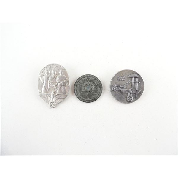 WWII GERMAN TINNIES LOT