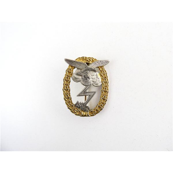 REPRODUCTION GERMAN LUFTWAFFE GROUND COMBAT BADGE