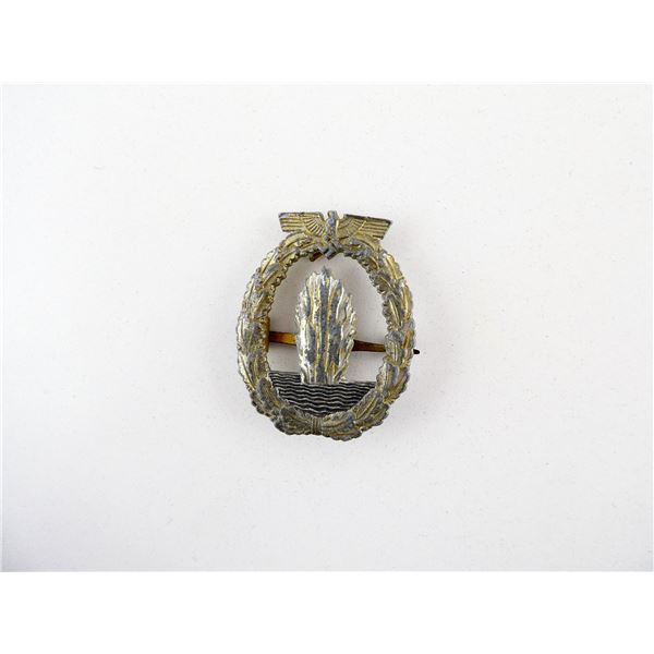 WWII GERMAN MINESWEEPER BADGE