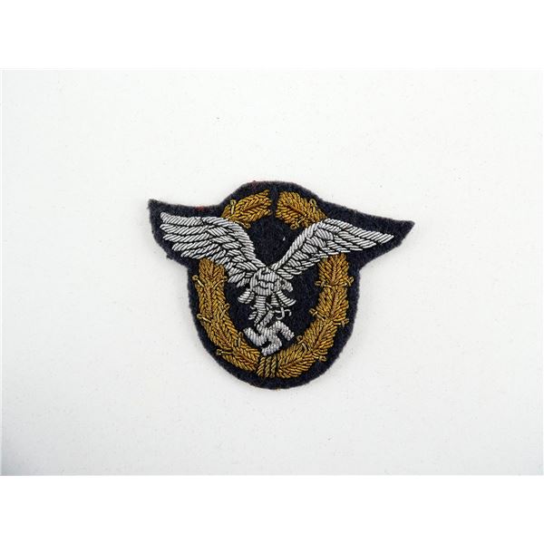 WWII GERMAN LUFTWAFFE PILOT OBSERVER CLOTH BADGE