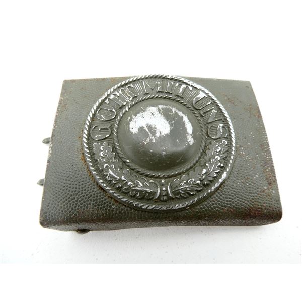 POST-WWII GERMAN MILITARY BELT BUCKLE