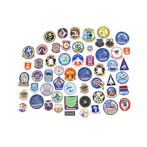 ASSORTED U.S. AIRFORCE CREW / SQUADRON, ETC. BADGE LOT