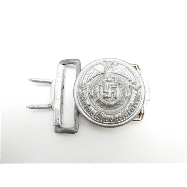 WWII GERMAN SS OFFICER'S BELT BUCKLE
