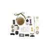 Image 2 : ASSORTED MILITARY BADGES, BUTTONS, ETC. LOT