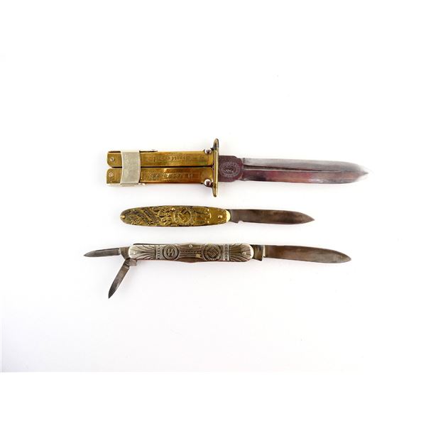REPRODUCTION GERMAN POCKET KNIVES LOT