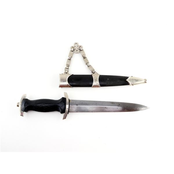 REPRODUCTION GERMAN OFFICER'S CHAINED SS DAGGER