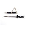 Image 2 : REPRODUCTION GERMAN OFFICER'S CHAINED SS DAGGER