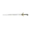 Image 2 : 19TH CENTURY GERMAN HIRSCHFANGER SAWBACK HUNTING SWORD