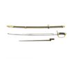 Image 2 : 1880'S-1930'S RUSSIAN MILITARY COSSACK SHASHKA SWORD WITH MOSIN NAGANT M1891/30 SOCKET BAYONET
