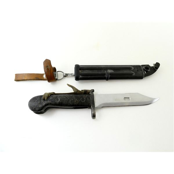 EAST GERMAN MODELL 59/2 AKM TYPE I TRANSITIONAL KNIFE BAYONET