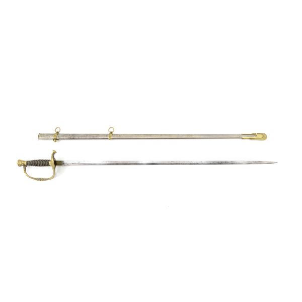 U.S. MODEL 1860 STAFF AND FIELD OFFICER'S CEREMONIAL SWORD