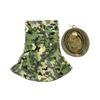 Image 2 : GERMAN MILITARY BERET AND SHELTER HALF HOOD LOT