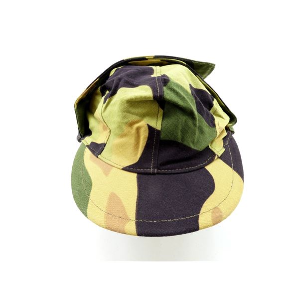 1961 CZECH MILITARY SALAMANDER CAMO PARACHUTIST CAP
