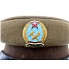 Image 5 : 1945 TO 1956 HUNGARIAN MILITARY PEAKED CAP AND BELT LOT