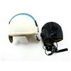Image 2 : RUSSIAN / COMBLOC MILITARY ZSH-3 JET FLIGHT HELMET WITH SHL-78 INTERIOR HELMET