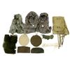 Image 1 : WWII / POST-WWII / KOREAN WAR U.S. MILITARY HOODS, CAPS, ETC. LOT
