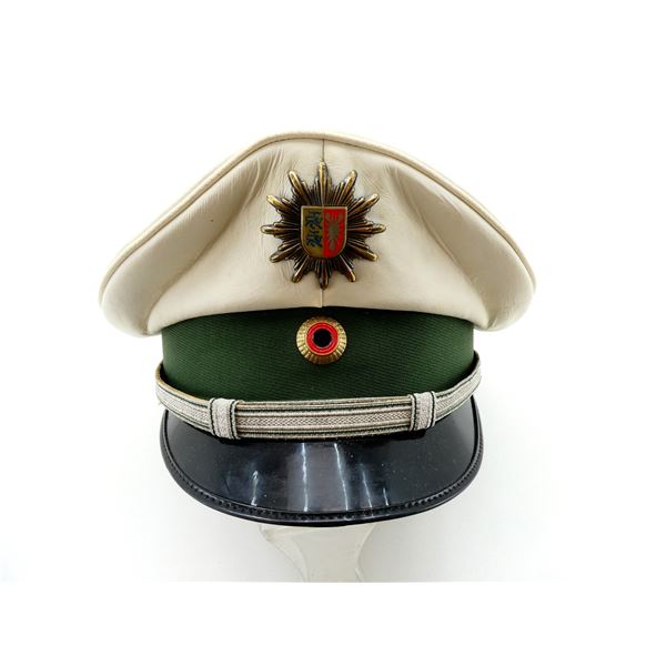 WEST GERMAN POLICE OFFICER'S PEAKED CAP