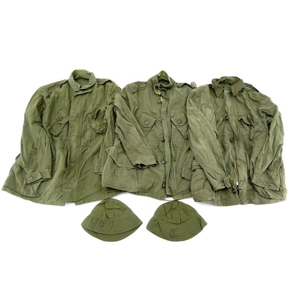 CANADIAN MILITARY COMBAT COAT, ETC. LOT