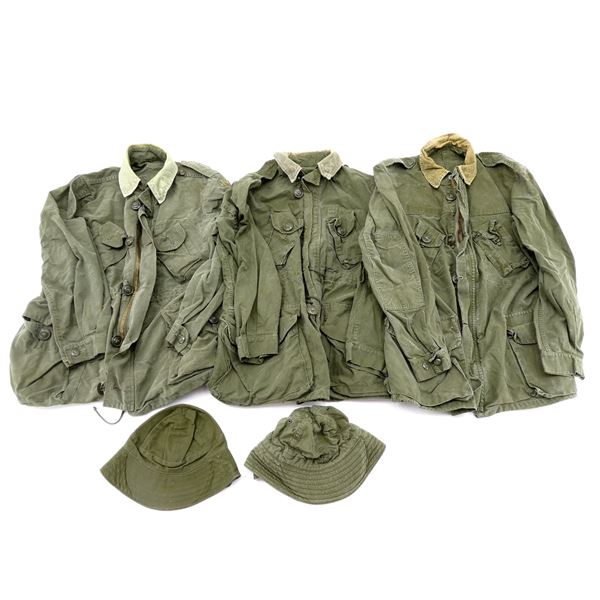 CANADIAN MILITARY COMBAT COAT, ETC. LOT