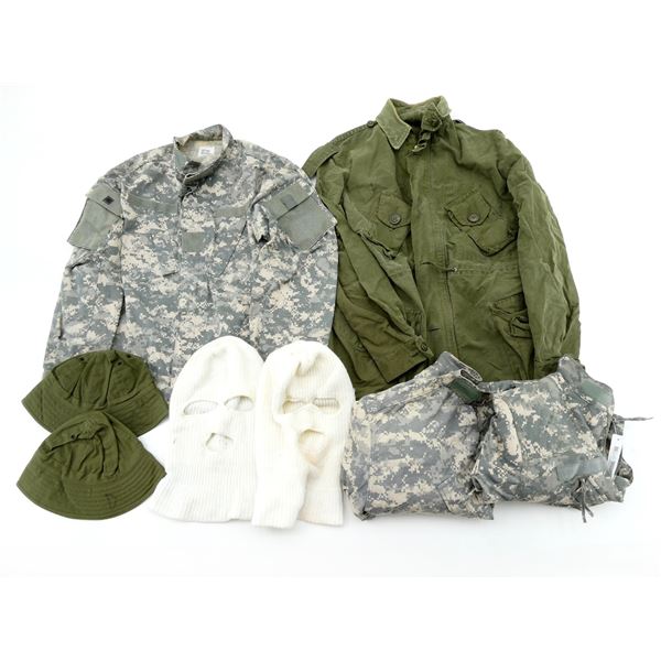 CANADIAN / U.S. MILITARY COMBAT COATS, ETC. LOT