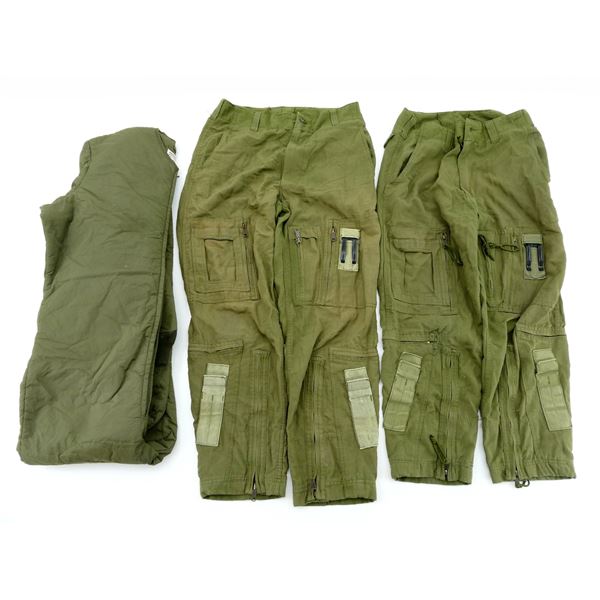 RCAF FLIGHT / TACTICAL HELICOPTER PANTS, ETC. LOT