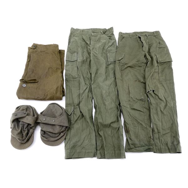 ASSORTED MILITARY CLOTHING LOT