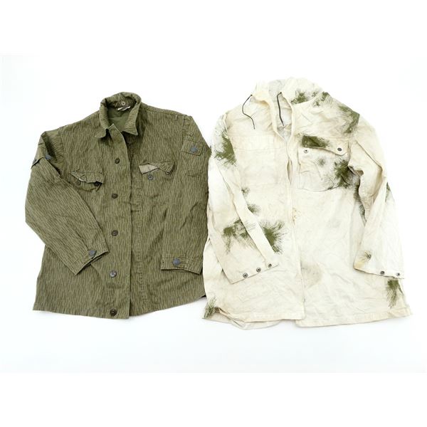 GERMAN / EAST GERMAN MILITARY CAMO CLOTHING LOT