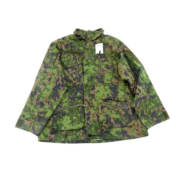 FINNISH MILITARY M05 WOODLAND CAMO TACTICAL FIELD JACKET