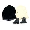 Image 2 : RUSSIAN MILITARY PEA COAT, TUNIC AND PILOT BOOTS LOT