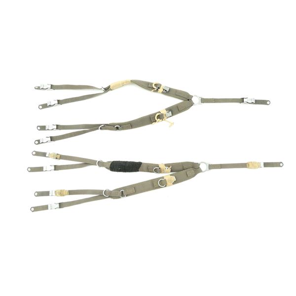 WEST GERMAN MILITARY SUSPENDERS LOT